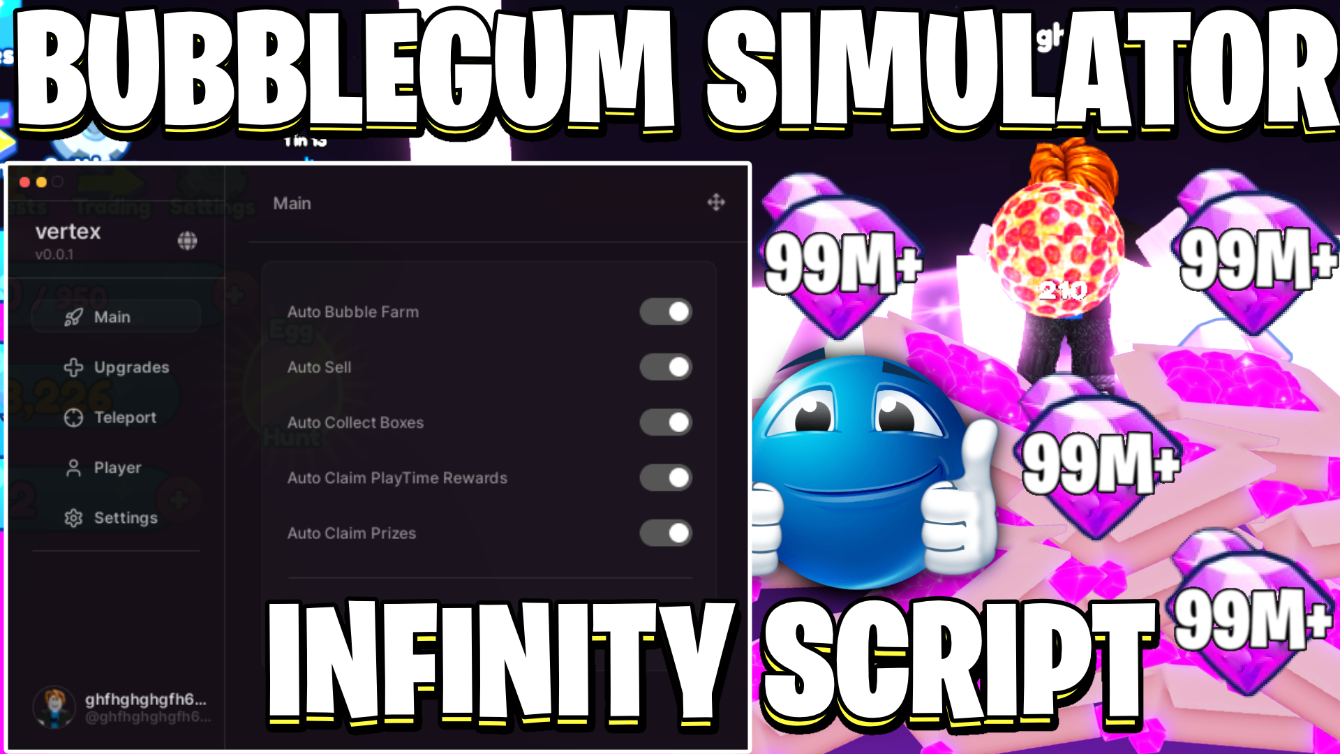 Bubble Gum Simulator INFINITY
