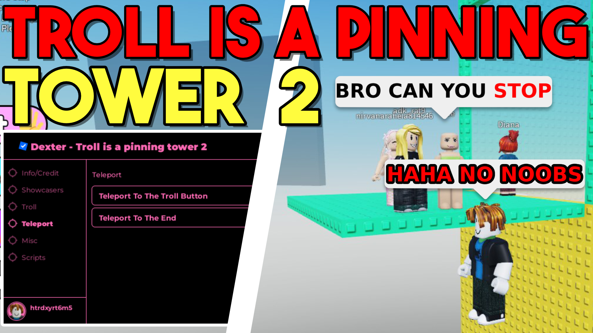 Troll is a pinning tower 2