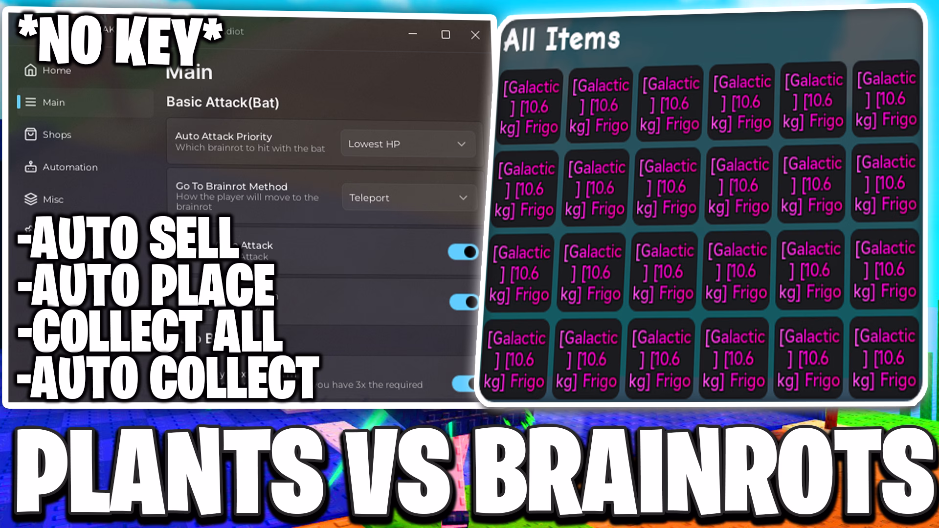 Plants vs Brainrot