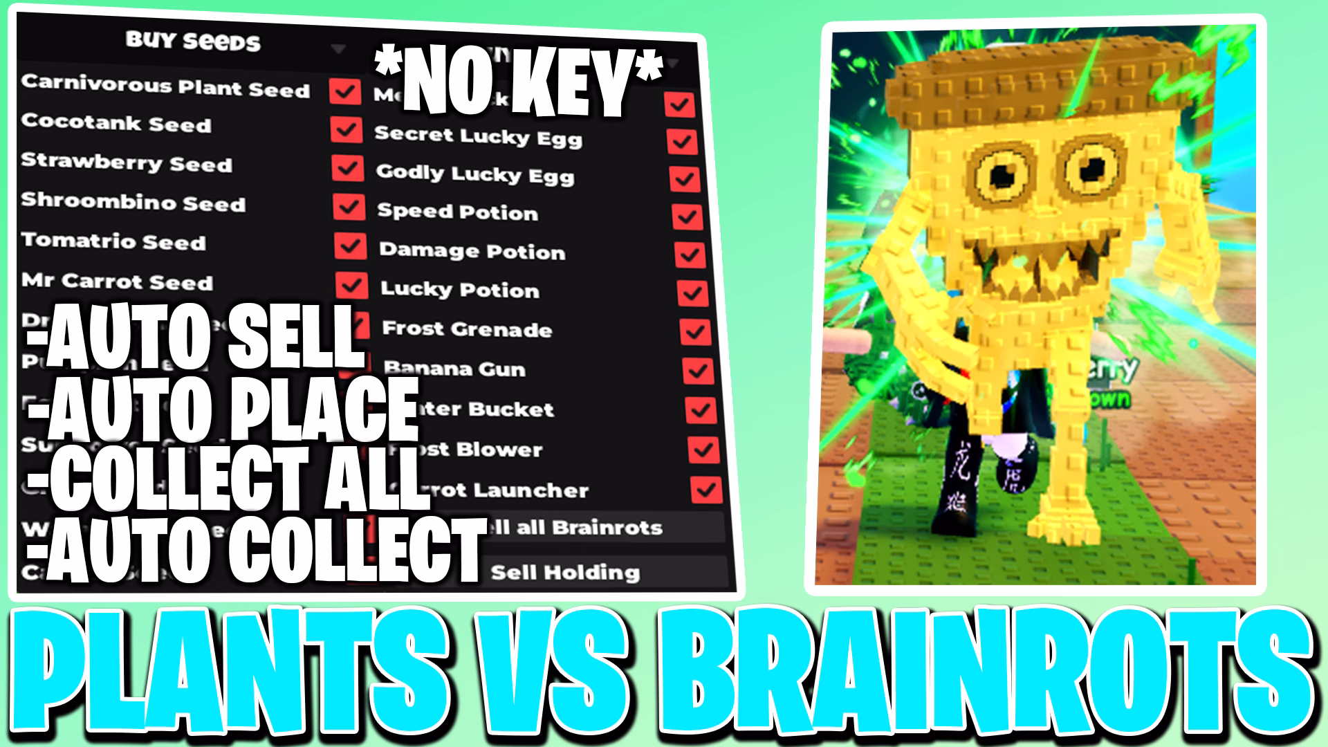Plants vs Brainrot